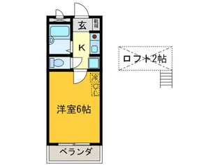 クラベ-ルいずみ【2階】の間取り
