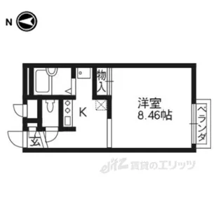 レオパレスMIYUKI【2階】の間取り