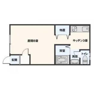 メゾン湯浜館【2階】の間取り