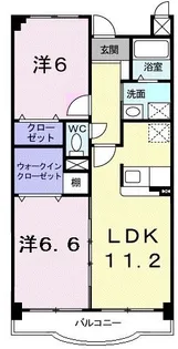 グランディ 東所沢【3階】の間取り