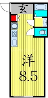 MAISON SA VI【1階】の間取り