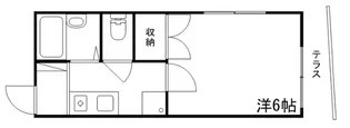 エフメゾン新在家【1階】の間取り