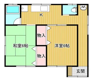 新潟県新潟市中央区大島【一戸建】の間取り
