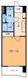 1Kの間取り画像