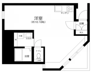 東京都品川区西大井3【アパート】の間取り