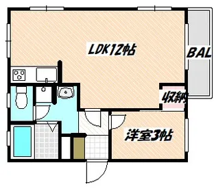 千葉県船橋市本郷町【マンション】の間取り