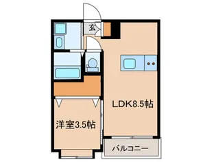 仮)ティアナ【5階】の間取り