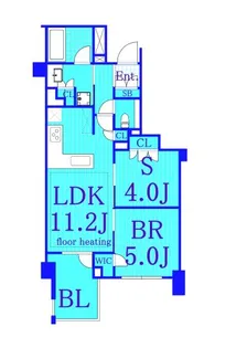 KDXレジデンス横濱紅葉坂【5階】の間取り