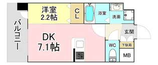 YSP八幡【5階】の間取り