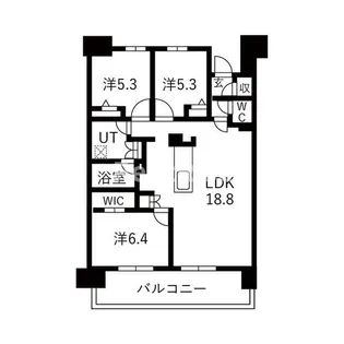 ポレスター一宮ステーションレジデンス【10階】の間取り