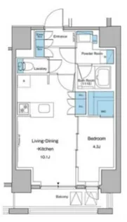 ルフォンプログレ大森山王【5階】の間取り