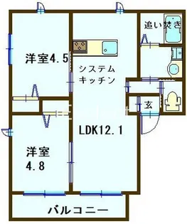 シュエットII【1階】の間取り
