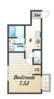埼玉県ふじみ野市北野2【アパート】の間取り
