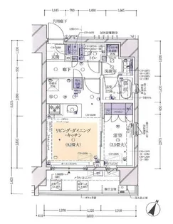 ルジェンテ千代田神保町【10階】の間取り