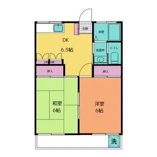 カーサクリハラ【2階】の間取り