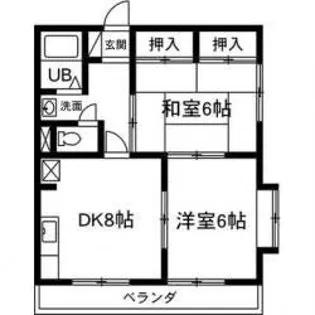 ドルミ325【2階】の間取り