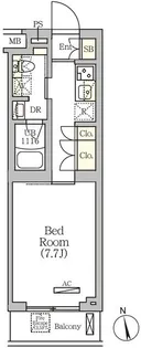 ARKMARK南品川【5階】の間取り