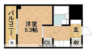 メイクスI八幡【4階】の間取り