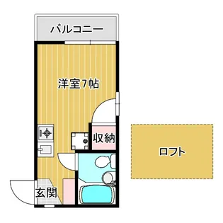 ウエストヨコハマ【1階】の間取り
