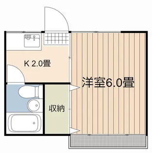 第3住友ハイツ【2階】の間取り