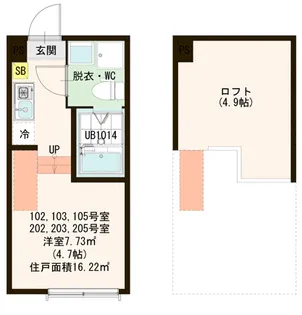 Anfang AOI【2階】の間取り