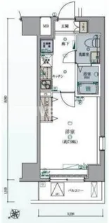 東京都大田区大森中1【マンション】の間取り