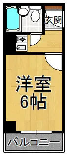 エクセレンス武庫之荘【4階】の間取り