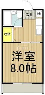 1Kの間取り画像