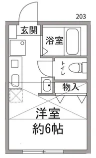 グルーラ仏向町【2階】の間取り