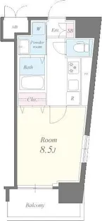 Excellent 1【6階】の間取り