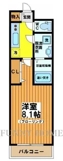 シュトラール赤堤【1階】の間取り