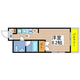 グランデ六番町【4階】の間取り