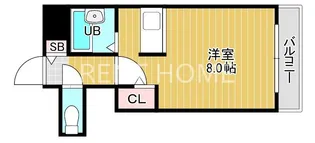 1Rの間取り画像