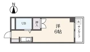 ジュネスハイム【1階】の間取り