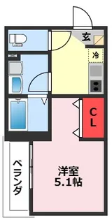 千葉県柏市東上町【アパート】の間取り