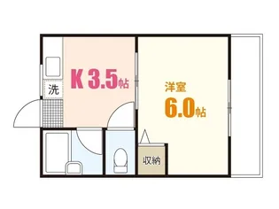 ブルックハウス【1階】の間取り