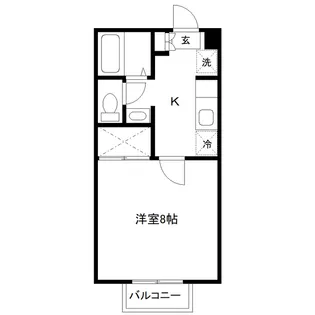 ドリーム豊友館【2階】の間取り
