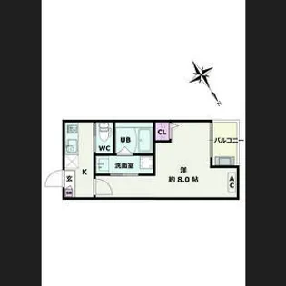 埼玉県さいたま市見沼区丸ヶ崎町【アパート】の間取り