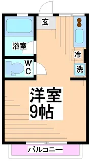 神奈川県川崎市多摩区東生田1【アパート】の間取り