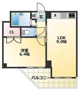 東京都杉並区和泉2【マンション】の間取り