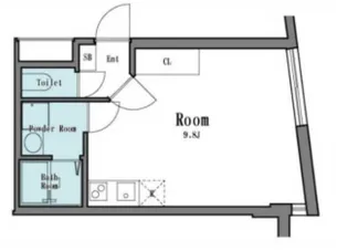 東京都世田谷区上馬1【マンション】の間取り