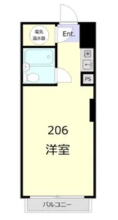 朝日虎ノ門マンション【2階】の間取り