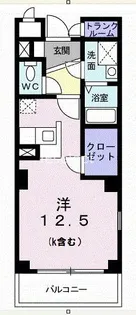 プライド【4階】の間取り