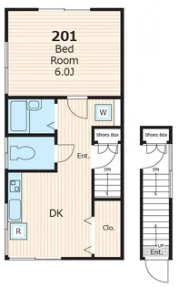 ナナコーポ【2階】の間取り