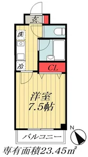 千葉県市川市塩焼1【マンション】の間取り