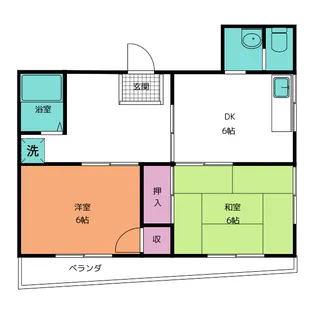 藤ビル【2階】の間取り