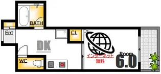 広島県広島市中区舟入本町【マンション】の間取り