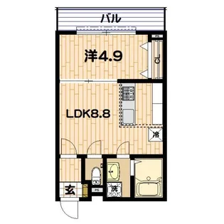 アルドゥール上永谷壱番館【3階】の間取り