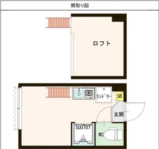 東京都杉並区高井戸東4【アパート】の間取り