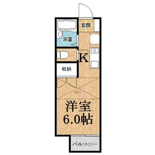 千葉県市原市ちはら台東5【アパート】の間取り